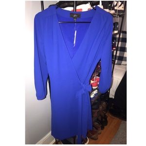 🚫🚫Royal blue wrap up dress. SOLD IN OTHER APP